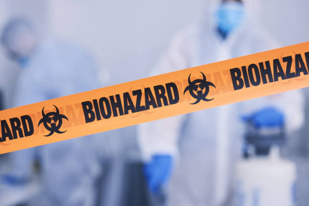 Professional Blood Cleanup technician working in Buckley, WA